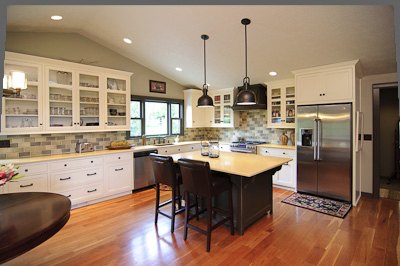 Panorama Road modern farmhouse kitchen remodel — view 1