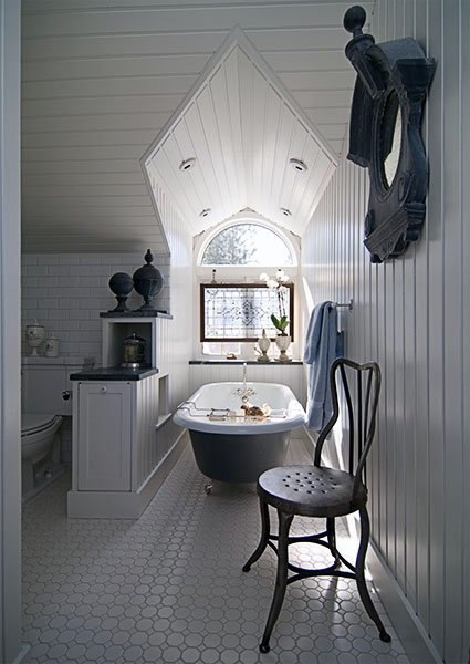 Cherry Lane bath remodel by Gestalt Studio — full bath view
